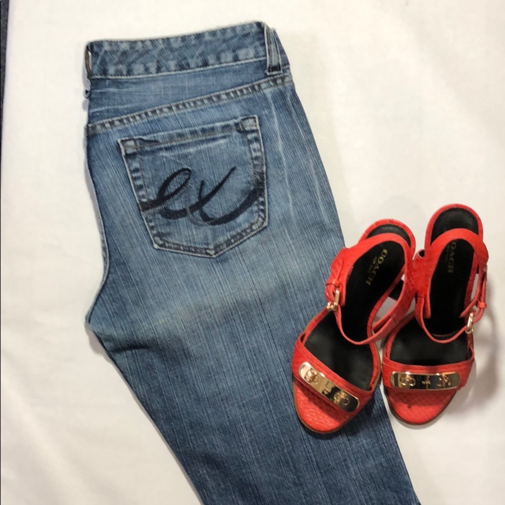 Express Stella Fit & Flare Jeans 8S